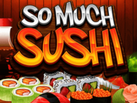 logo so much sushi microgaming slot game